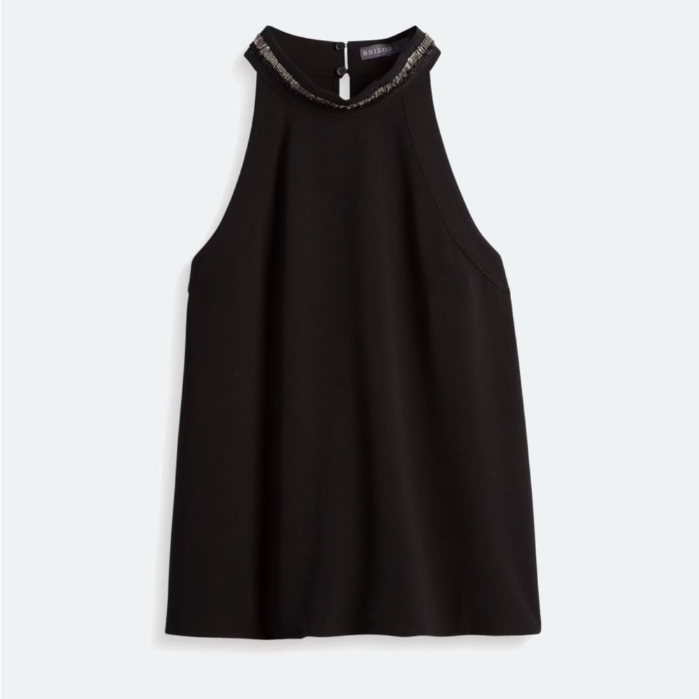 Embellished Halter Top